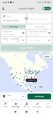 Frontier Airlines android App screenshot 6